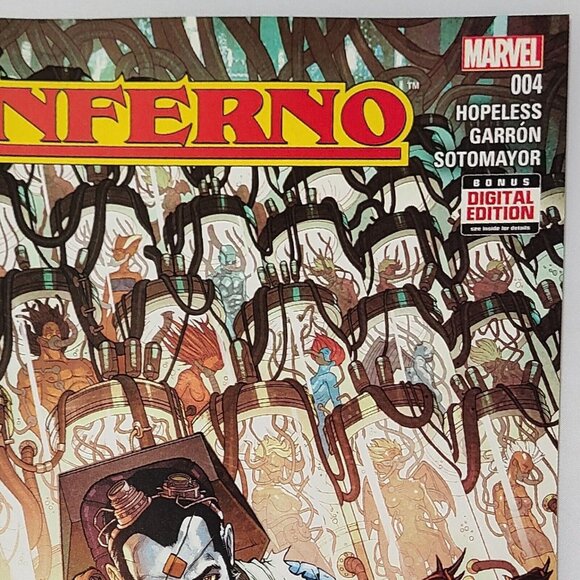 Inferno 4 Marvel Comics 2015 VF/NM Secret Wars Battleworld X-Men - Picture 12 of 14
